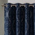 Sunsmart Mirage Knitted Jacquard Damask Total Blackout Grommet Top Curtain Panel - 50X95" SS40-0102