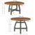 INK+IVY Ink Ivy Lancaster Round Dining/Gathering Table II121-0036 By Olliix