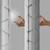 Intelligent Design Total Blackout Metallic Print Grommet Top Curtain Panel -50X84" Id40-1405
