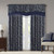 Madison Park Aubrey Jacquard Window Rod Pocket Valance With Beads - MP41-7425 By Olliix