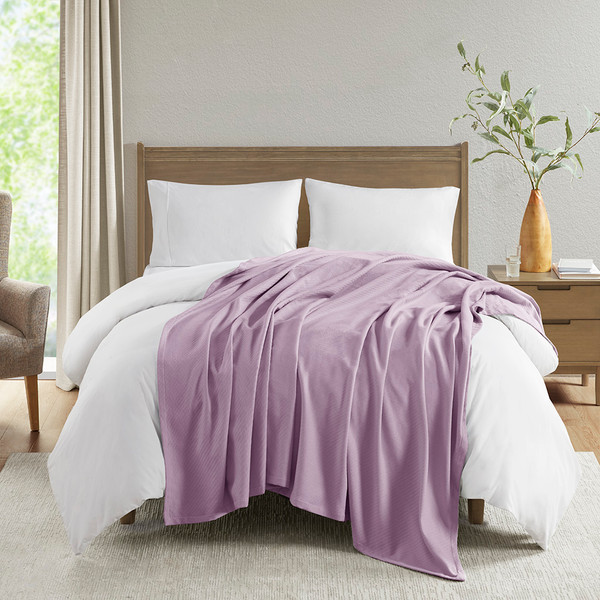 Olliix Madison Park Liquid Cotton Liquid Cotton Blanket Twin Mp51N 6025
