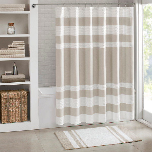Madison Park Spa Cotton Reversible Bath Rug 24X72 Mp72 2490 By Olliix