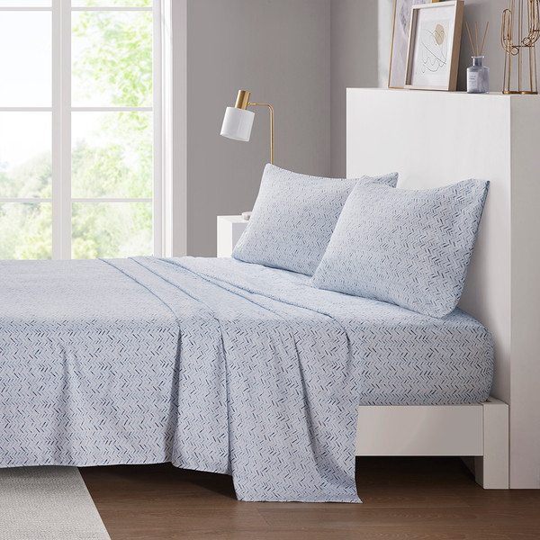 Olliix Printed Microfiber Sheet Set Full Id20 2223