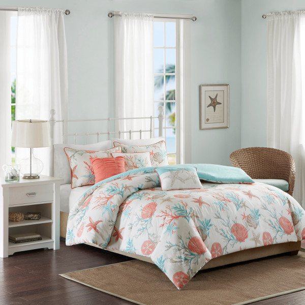 Madison Park 6 Piece Duvet Cover Set Full Queen Mp12 2707 By Olliix