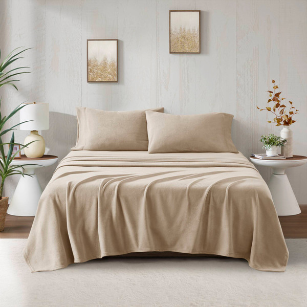 True North By Sleep Philosophy Micro Fleece Sheet Set King Pc20 004 By Olliix