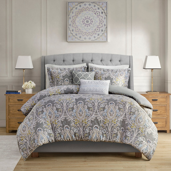 Harbor House 5 Piece Cotton Duvet Cover Set Full Queen Hh12 1687