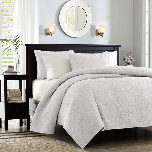 Madison Park Quebec Coverlet Mini Set Full Queen Mp13 1371 By Olliix