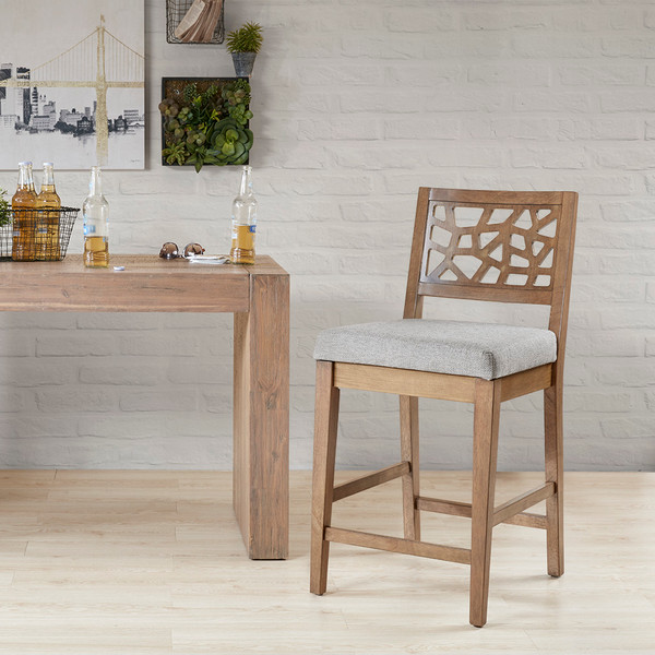 Ink Ivy Crackle Counter Stool Iif20 0050