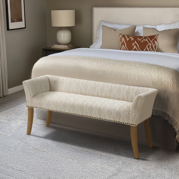 Olliix Mp105 0999 Madison Park Welburn Welburn Accent Benchtaupe Multi