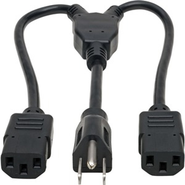 C14 To C13 Splitter Pdu Style P004 18N 2C13 By Tripp Lite Mfg Co