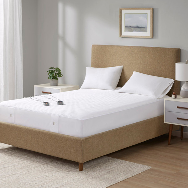 Olliix Cool Touch Heated Mattress Pad Twin Br55 4071