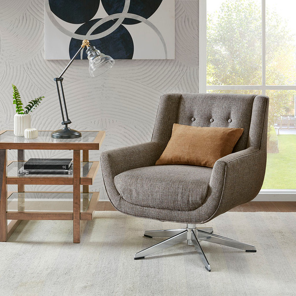Ink Ivy Nina Swivel Lounge Chair Star Based Swivel Ii103 0355