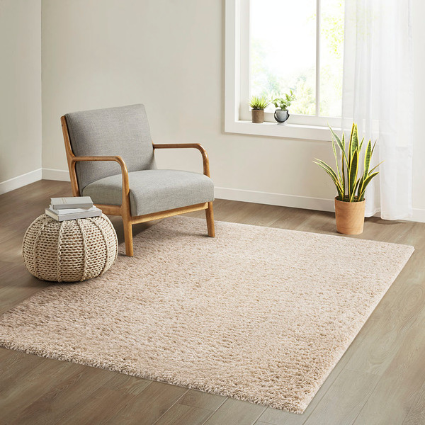 Olliix Camdyn Super Soft Polyester Shag Area Rug Mp35 7571