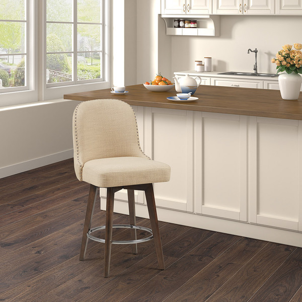 Olliix Kobe Counter Stool With Swivel Seat Mp104 1150