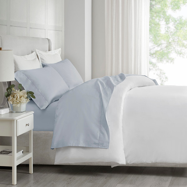 Olliix 500 Thread Count Egyptian Cotton Deep Pocket Sheet Set Queen Mp20 8225