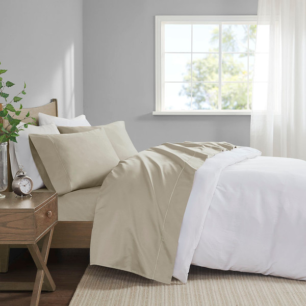 Olliix 600 Thread Count 100 Pima Cotton Sheet Set Cal King Mp20 7997