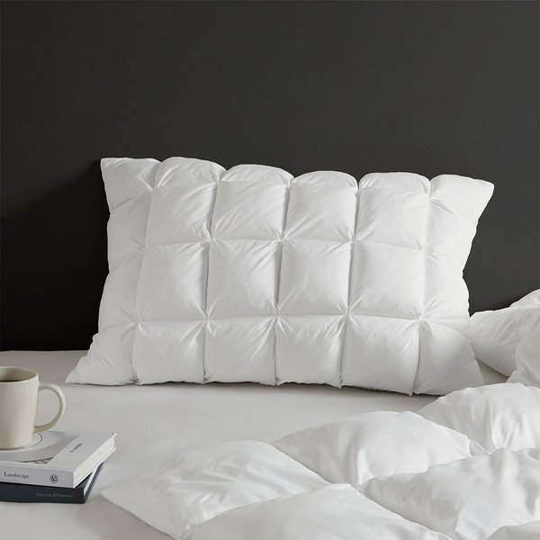 Olliix Stay Puffed Overfilled Pillow Protector Single Piece Standard Mp21 8300