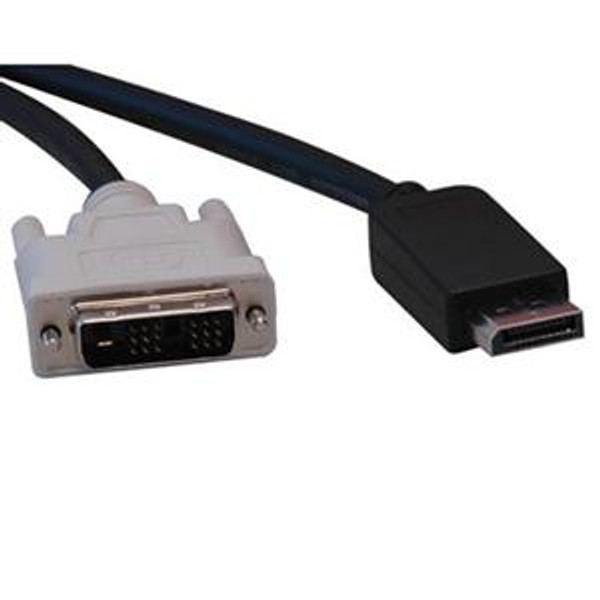 6 Displayport Male To Dvi D M P581 006 By Tripp Lite