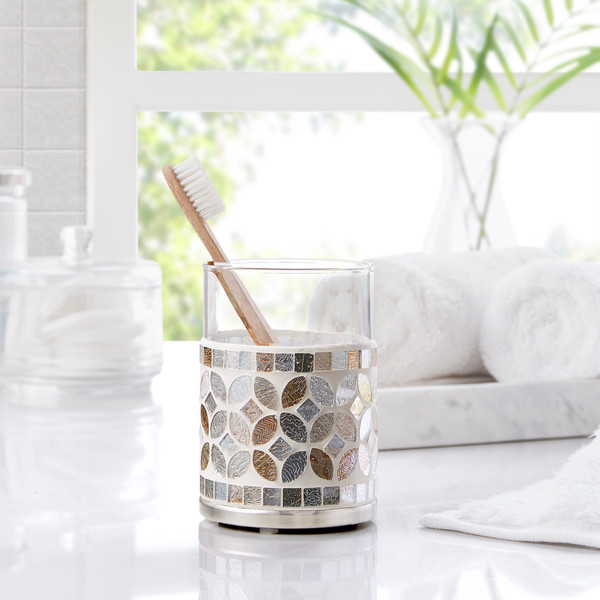 Olliix Seville Mosaic Glass Tumbler Cc71 0035