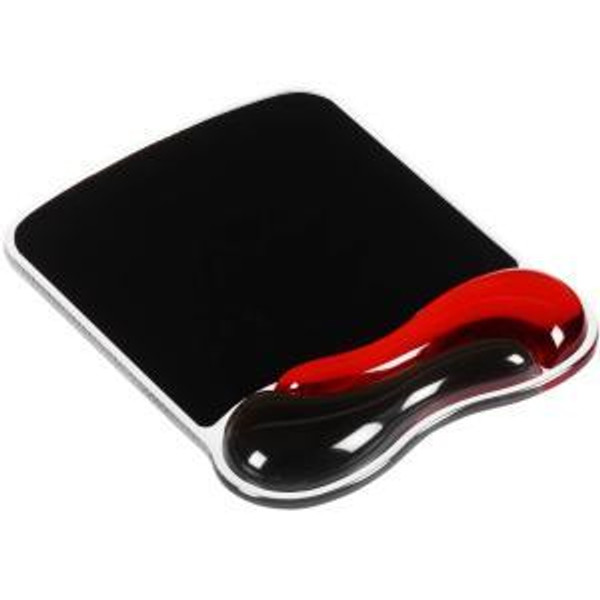Duo Gel Wave Mouse Pad Red K62402Am By Kensington