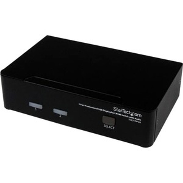 2 Port Displayport Kvm Switch Sv231Dpua By Startech Com