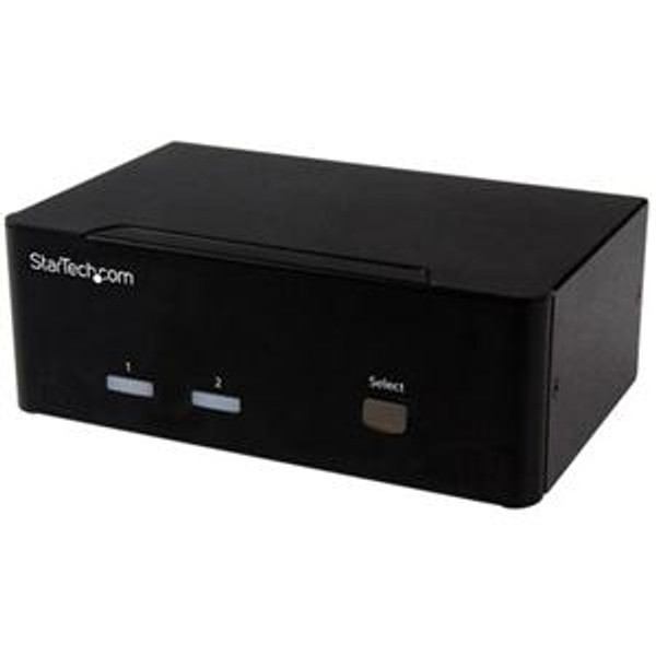 2 Port Dual Vga Kvm Switch Sv231Dvgau2A By Startech Com
