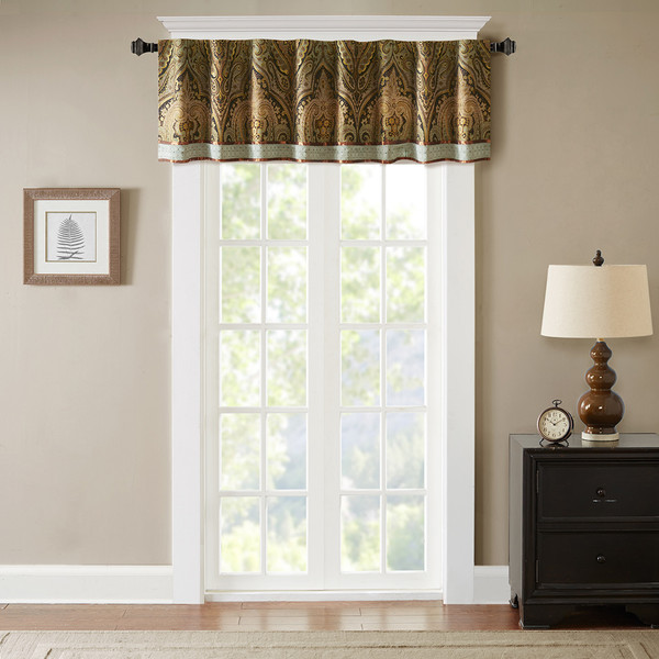Hampton Hill Canovia Springs Window Valance 54X18 Fb41 1131 By Olliix