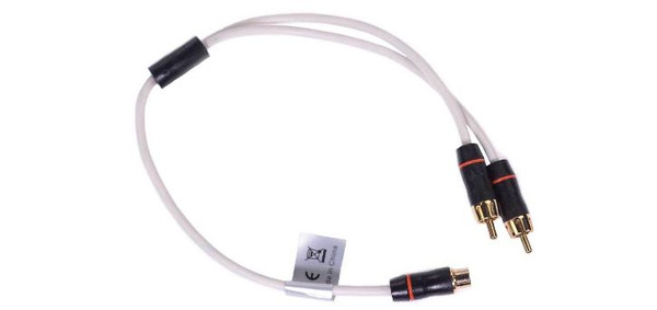 Fusion Ms Rcaym 1Female 2Male Shielded Twisted Rca Y Cable Fus0101262100
