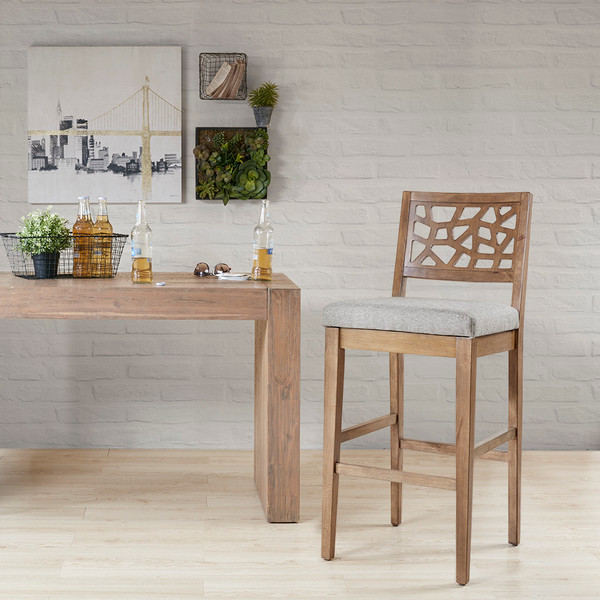 Ink Ivy Crackle Barstool Iif20 0051