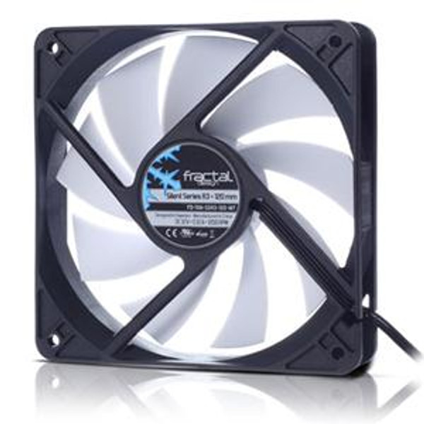 Silent Series R3 120Mm Fan Fd Fan Ssr3 120 Wt By Fractal Design