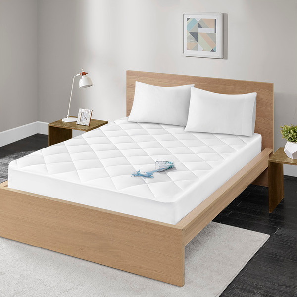 Waterproof Diamond Quilting Down Alternative Mattress Pad Full Basi16 0033 By Olliix