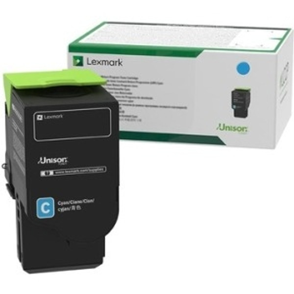 78C1Xc0 Highyeild Cyan Toner C 78C1Xc0 By Lexmark