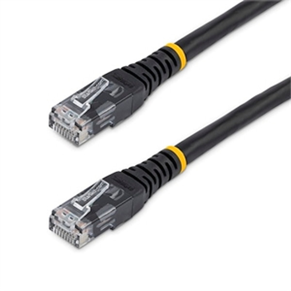 Blackmolded Cat6 Patchcable C6Patch1Bk By Startech Com