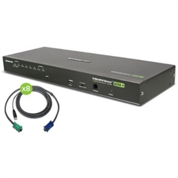 8 Port Usb Hdmi Kvm W Cable Ki Gcs1808Hkitu By Iogear
