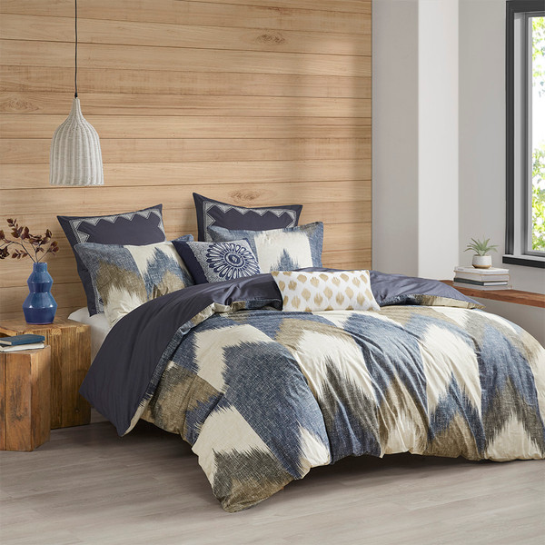 Ink Ivy Alpine 3 Piece Duvet Cover Mini Set Full Queen Ii12 554 By Olliix