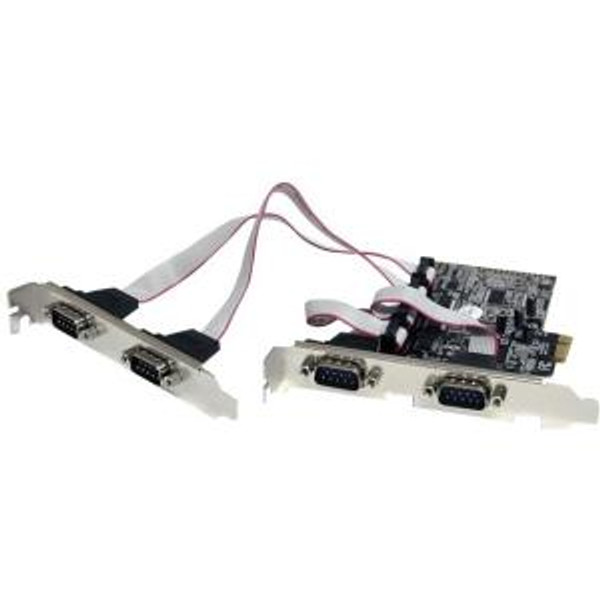 Pcie Serial Adapter Card Pex4S553 By Startech Com