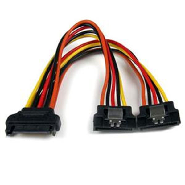 Latching Sata Power Y Splitter Pyo2Lsata By Startech Com