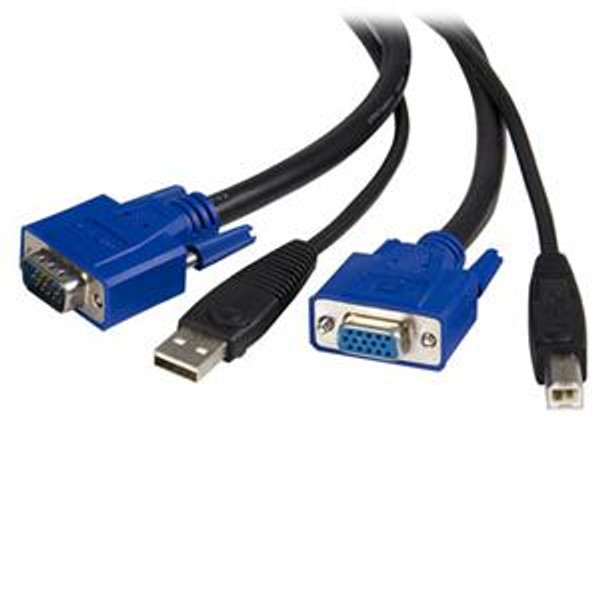10 2 In 1 Usb Kvm Cable Svusb2N110 By Startech Com