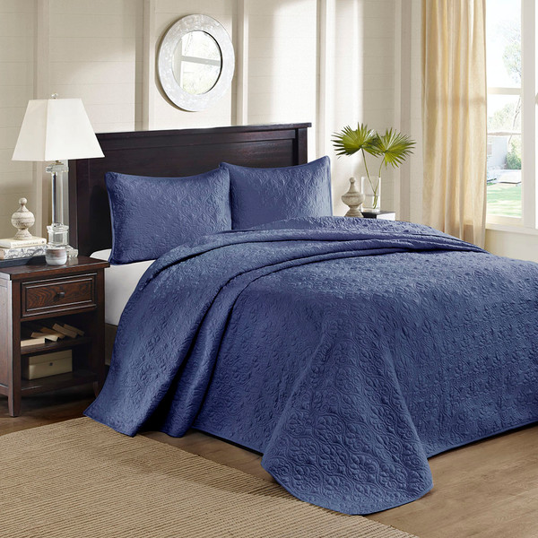 Olliix Madison Park Quebec Reversible Bedspread Set Twin Mp13 6130