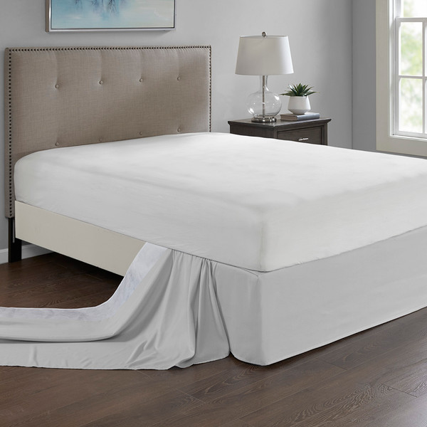 Madison Park Simple Fit Wrap Around Adjustable Bedskirt Mp11 5366 By Olliix