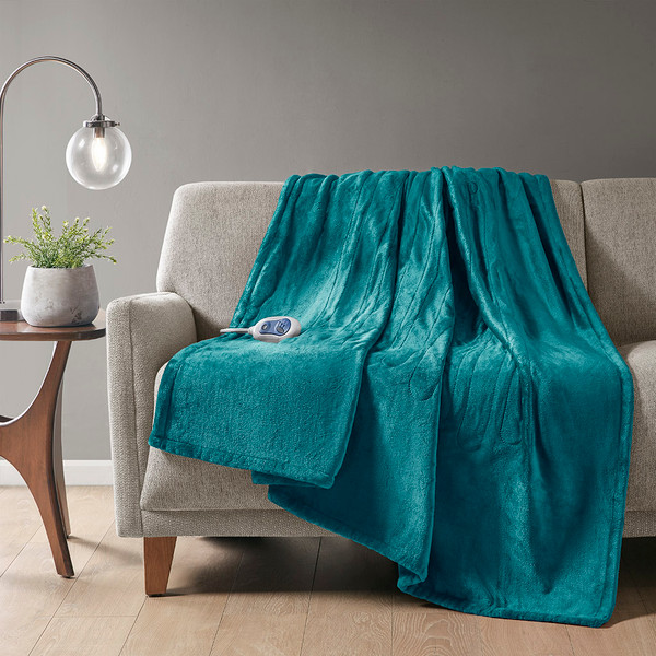 Olliix Heated Plush Throw Br54 1924