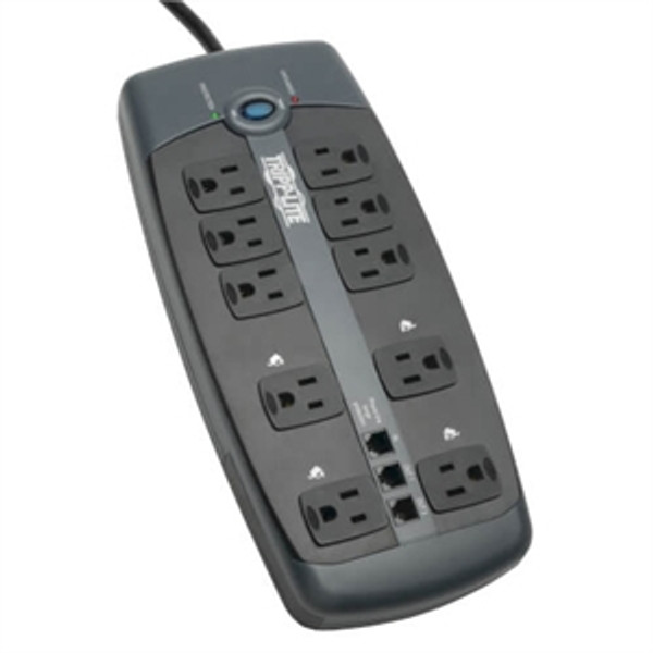 10 Outlet 2395J Surge W Rj11 Tlp1008Tel By Tripp Lite