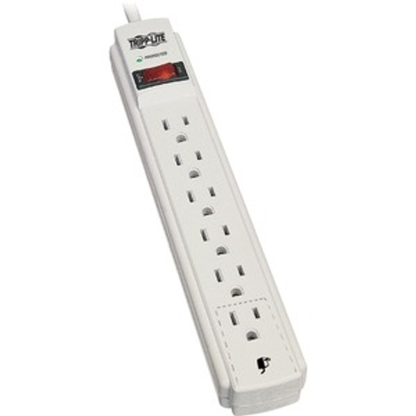 Surge Protector 6 Outlet Tlp608 By Tripp Lite