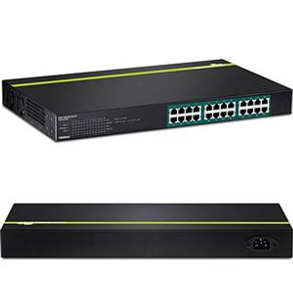 24 Port Gigabit Poe Plu Switch Tpe Tg240G By Trendnet