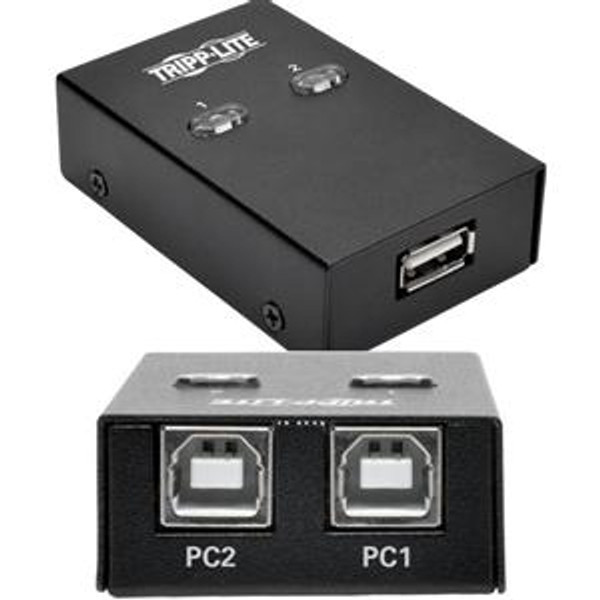 2Port Usb 2 0 Sharing Switch U215 002 By Tripp Lite