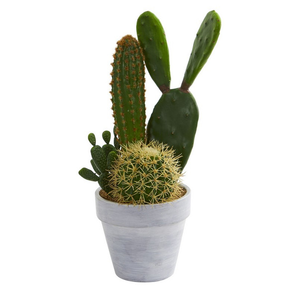 17 Cactus Artificial Plant 4336 By Nearly Natural