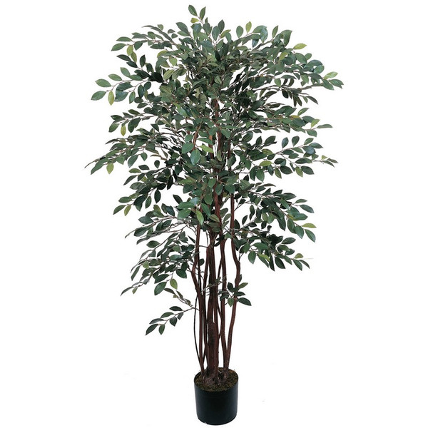 4 Ruscus Tree W 1461 Lvs 5082 By Nearly Natural