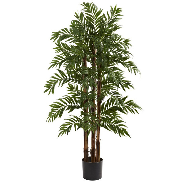 4 Parlour Palm Tree X 3 W 803 Lvs 5405 By Nearly Natural
