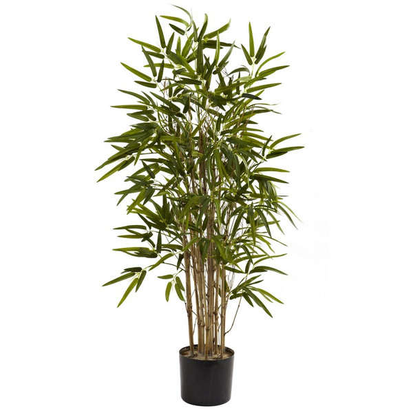 3 5 Twiggy Bamboo Tree X 13 W 504 Lvs 5420 By Nearly Natural