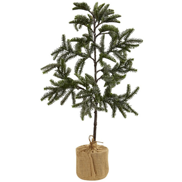 36 Ice Well Cone Pine Top 5467 By Nearly Natural